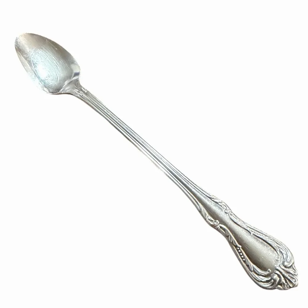 WM Rogers Chalice/Harmony‎ Silverplate Iced Tea/Beverage Spoon